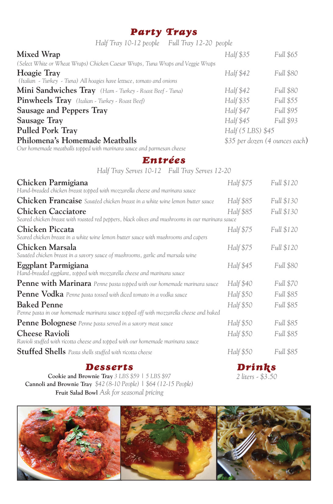 Santuccis catering warminster